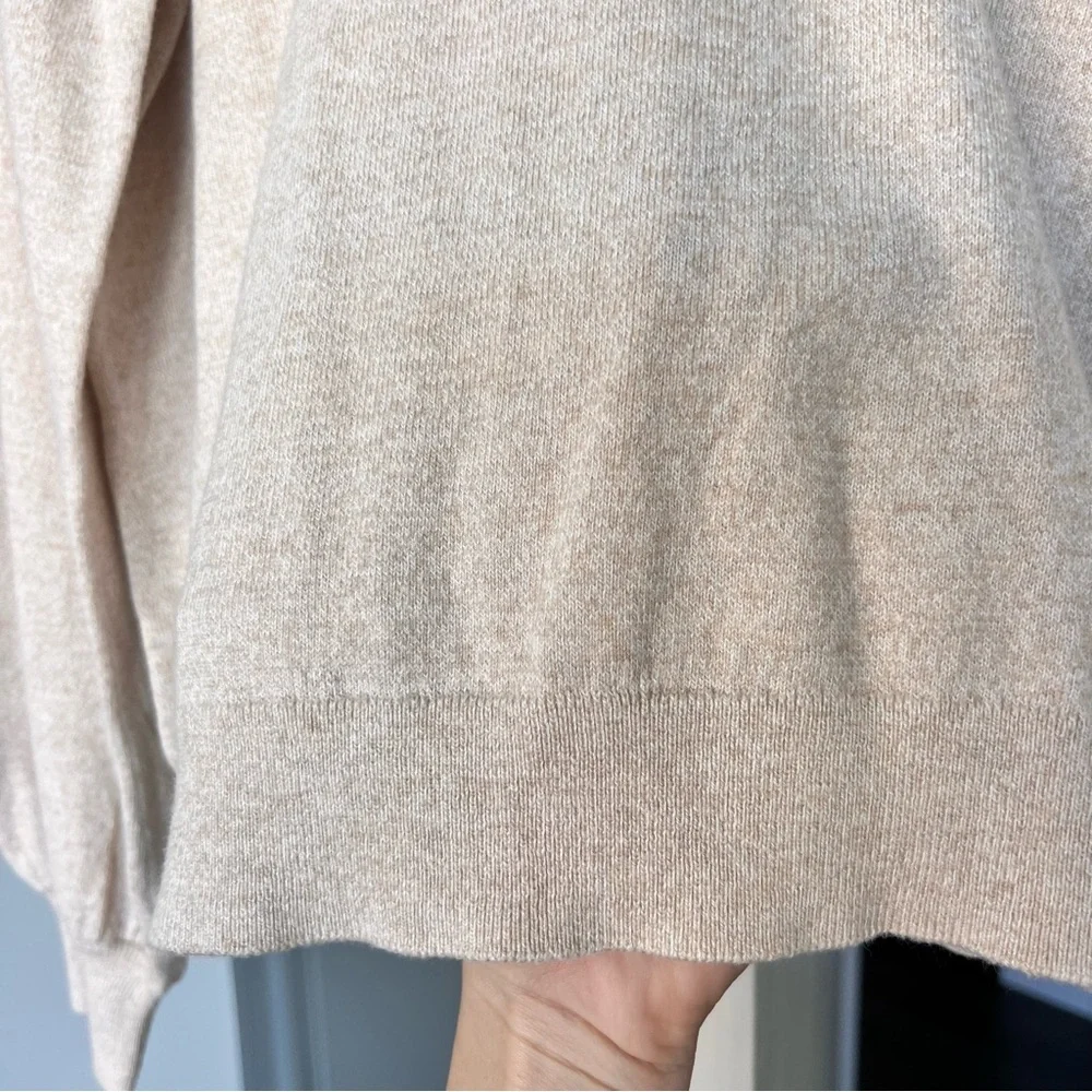 J.Crew New With Tags Cotton & Cashmere Blend Sweater- XL